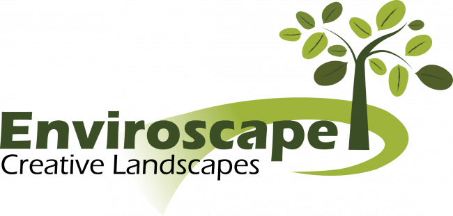 Enviroscape Landscaping logo with tree graphic