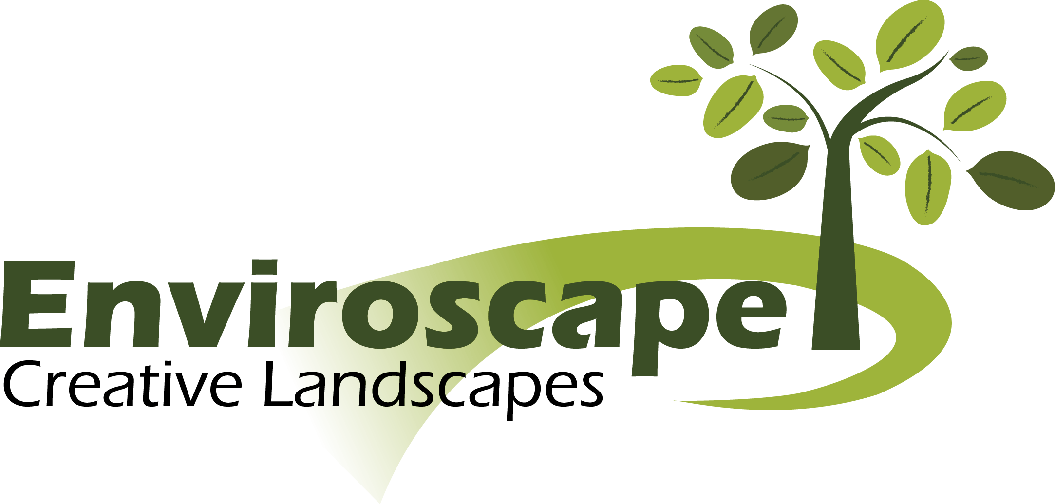 Enviroscape Landscaping logo with tree graphic